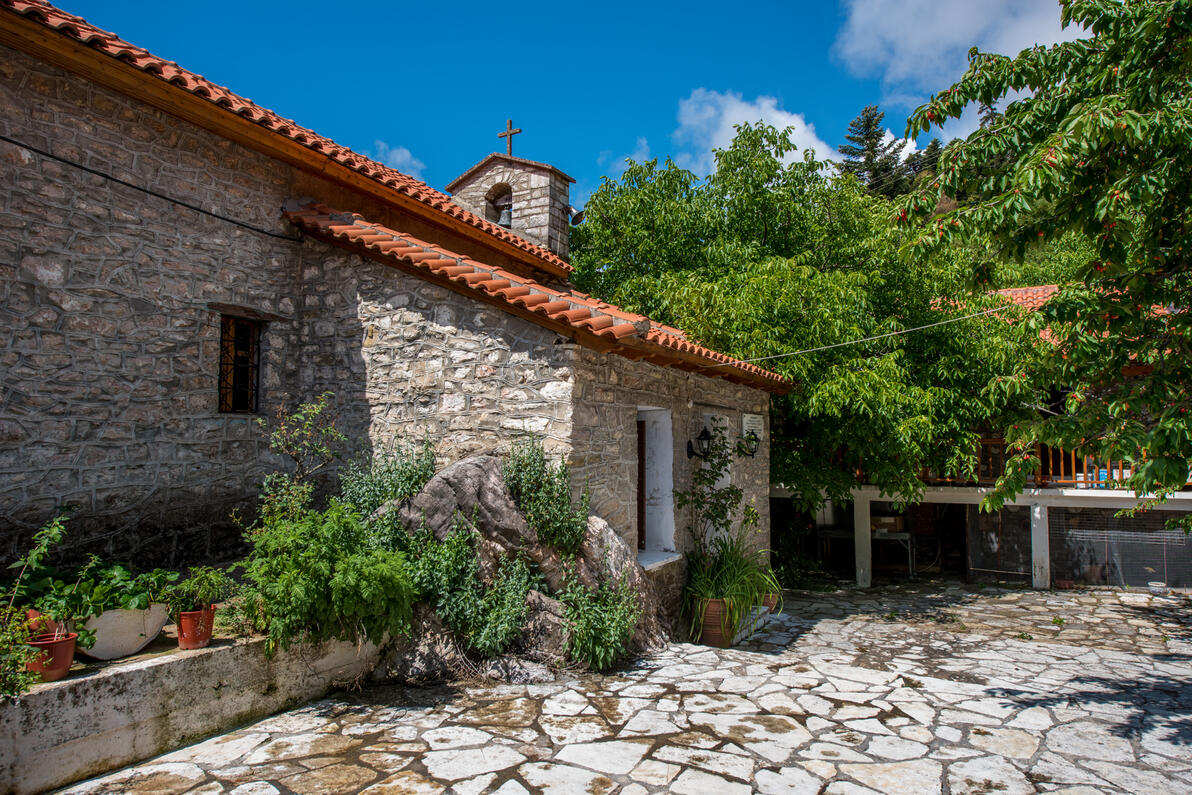 Ιερά Μονή Παναγίας Χρυσοπηγής Δίβρης(Άνω Μονή Δίβρης)