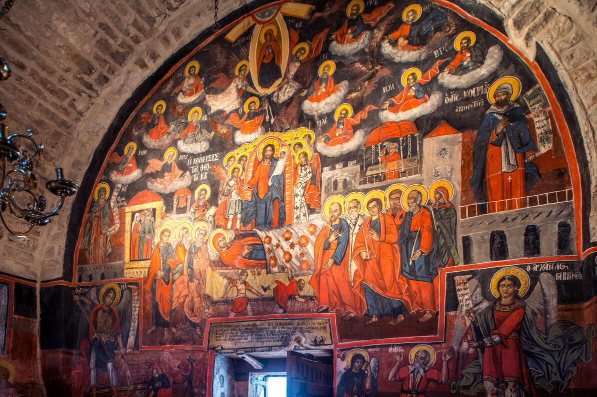 Ιερά Μονή Ζωοδόχου Πηγής(Μονή της Κόκκινης Πέτρας)